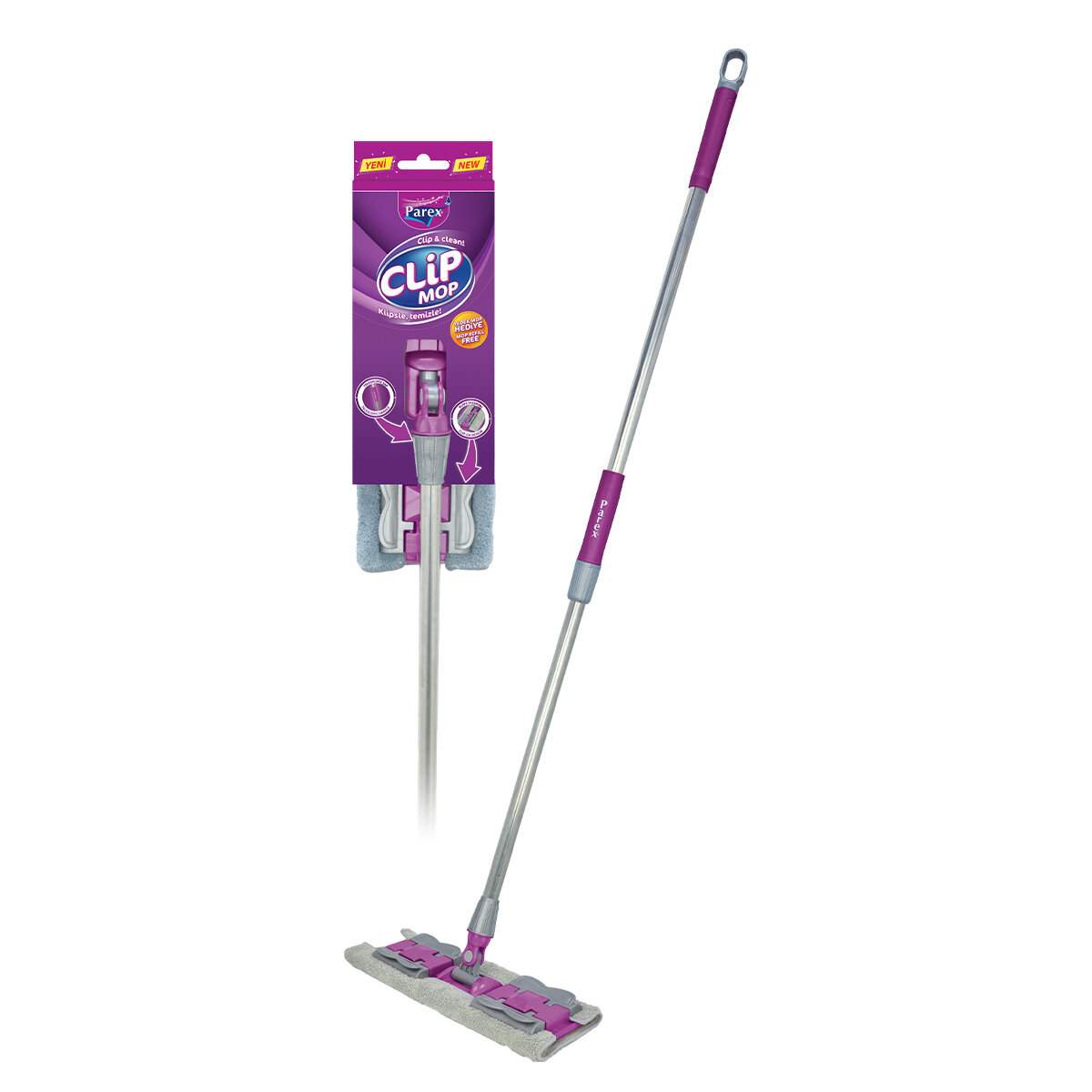 Parex Clıp Mop Yer Temizlik Sistemi