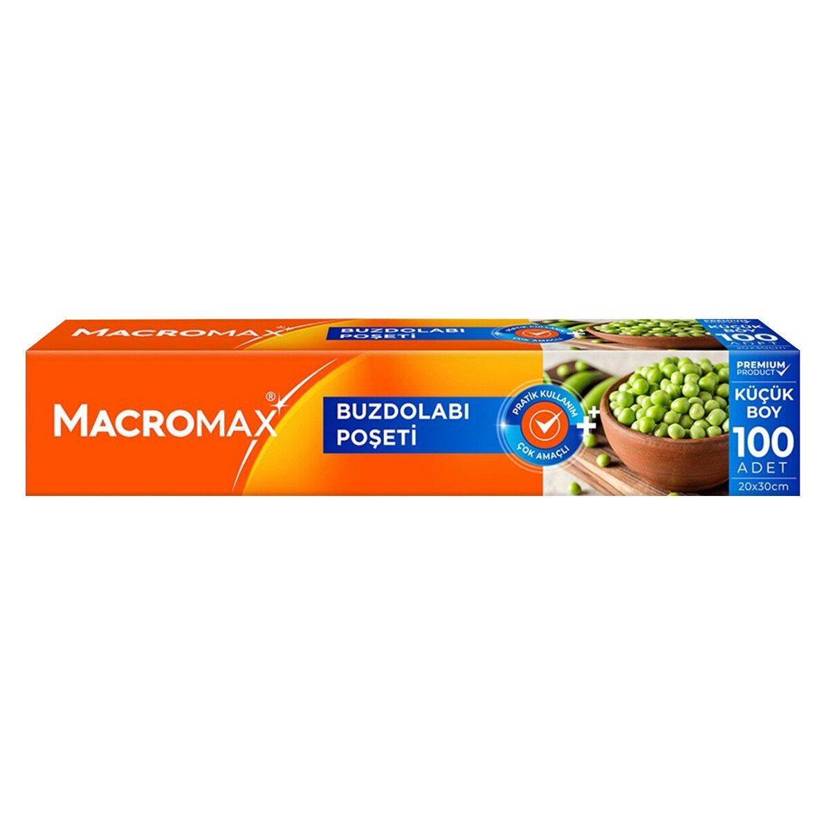 Macromax Buzdolabı Poşeti Küçük Boy - 100 Lü Paket