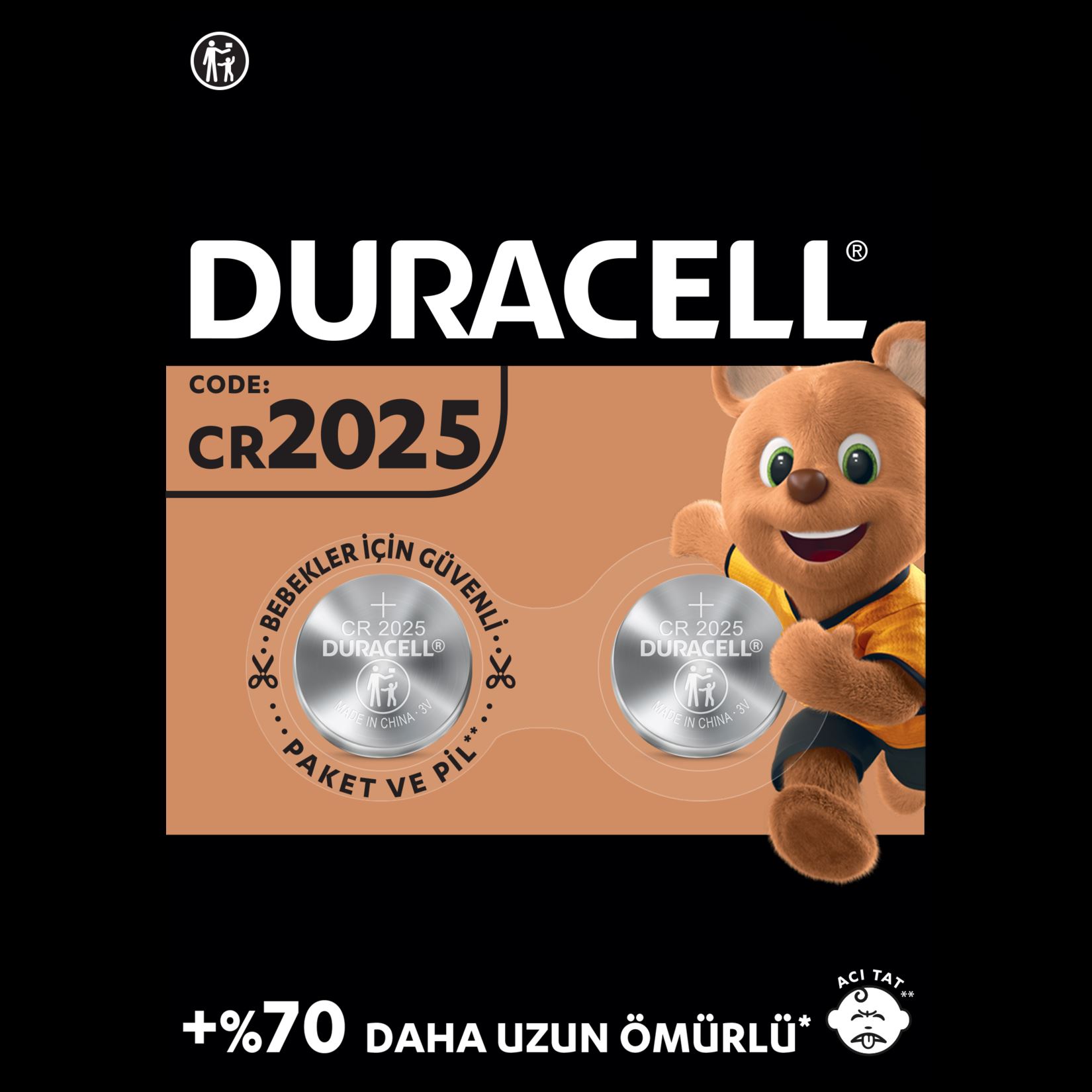 Duracell Düğme Pil 2'Li 2025