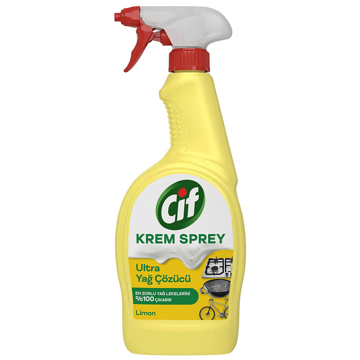 Cif Limon Ultra Yağ Çözücü Sprey 750 Ml