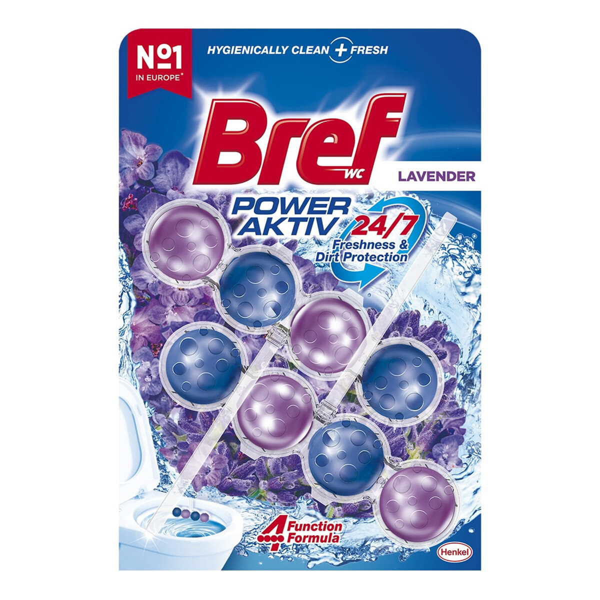 Bref Wc Blok Power Aktıv Lavanta 2X50 G