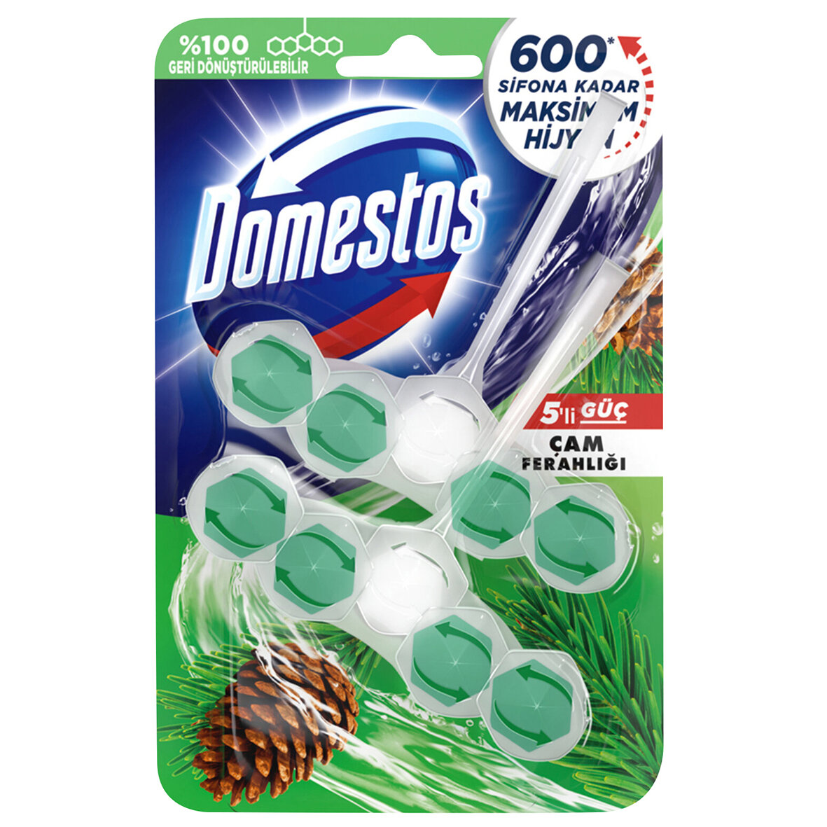Domestos Wc Blok Çam Ferahlığı 2X50 G