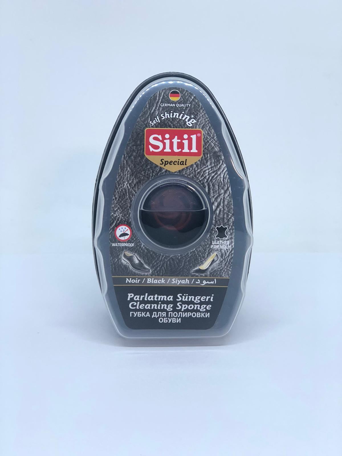 Sitil Depolu Parlatma Süngeri 6 Ml Siyah