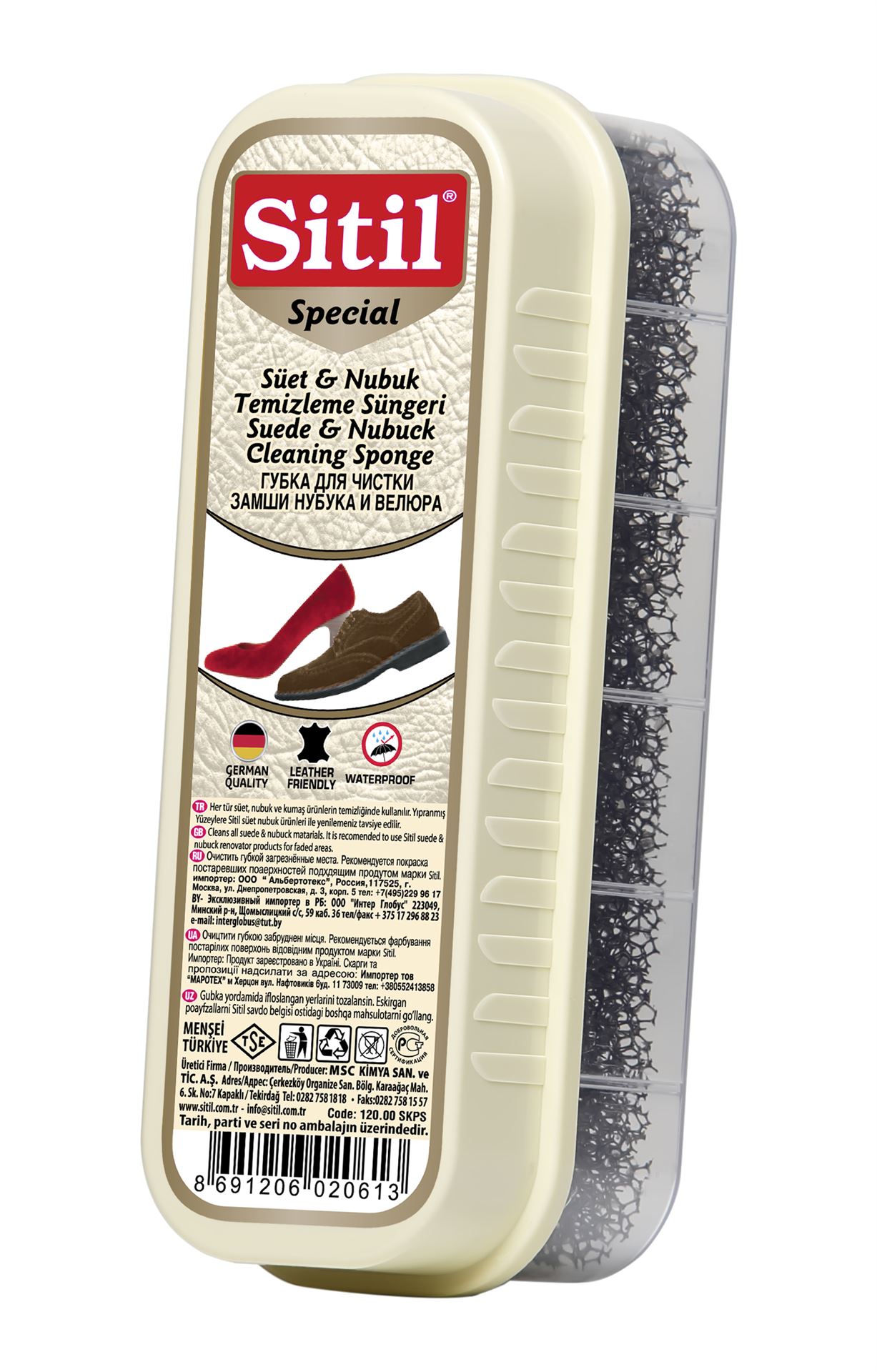 Sitil Süet Ve Nubuk Temizleyici Sünger