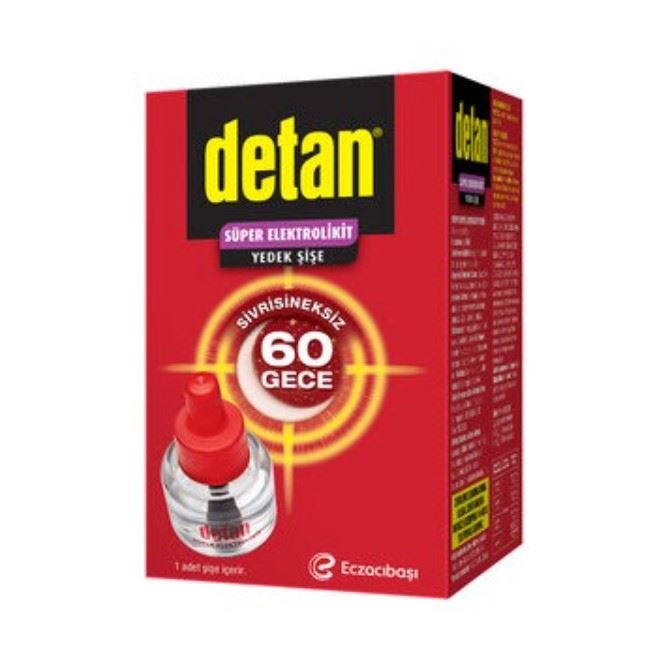 Detan Sivrisineksiz 60 Gece Elektrolikit Yedek