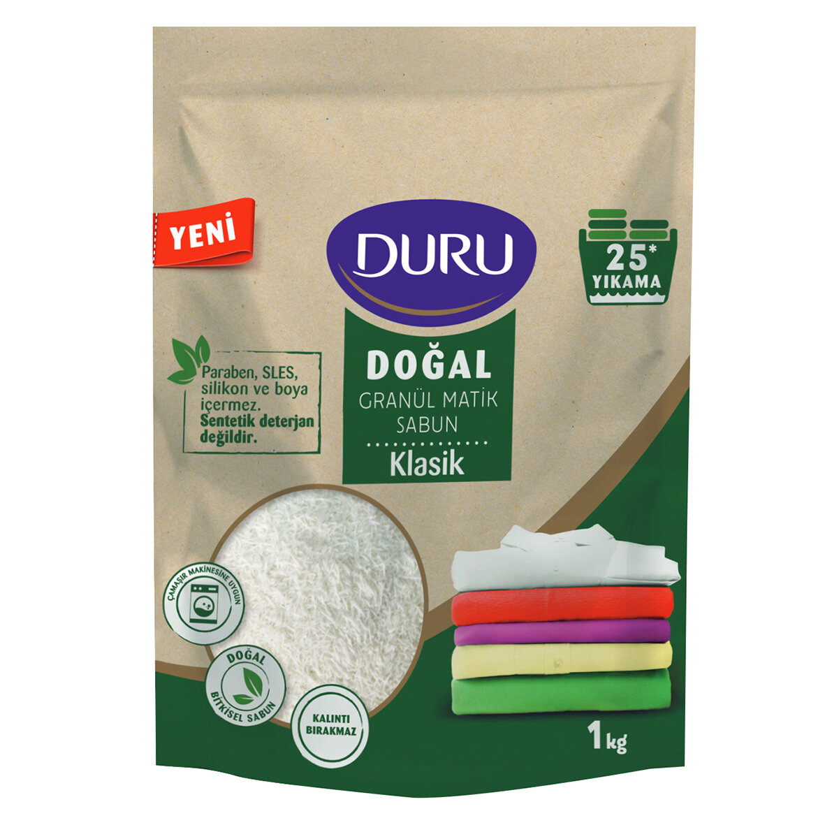 Duru Doğal Granül Matik Sabun Klasik 1 Kg