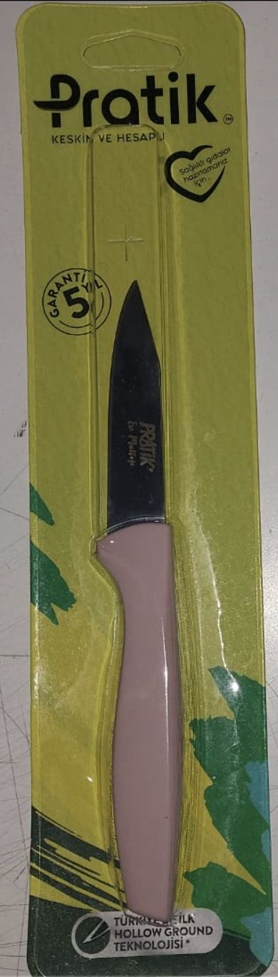Pratik Ev Soyma Bıçağı 9Cm Sivri Tg