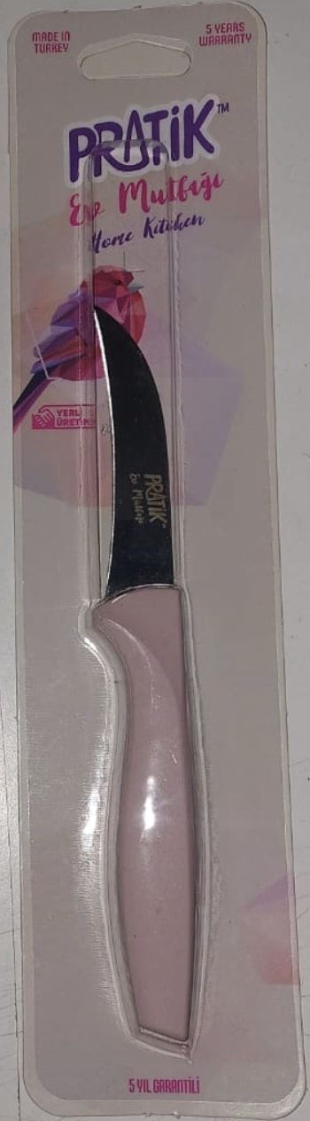Pratik Ev Soyma Bıçağı 9Cm Kıvrık Tg