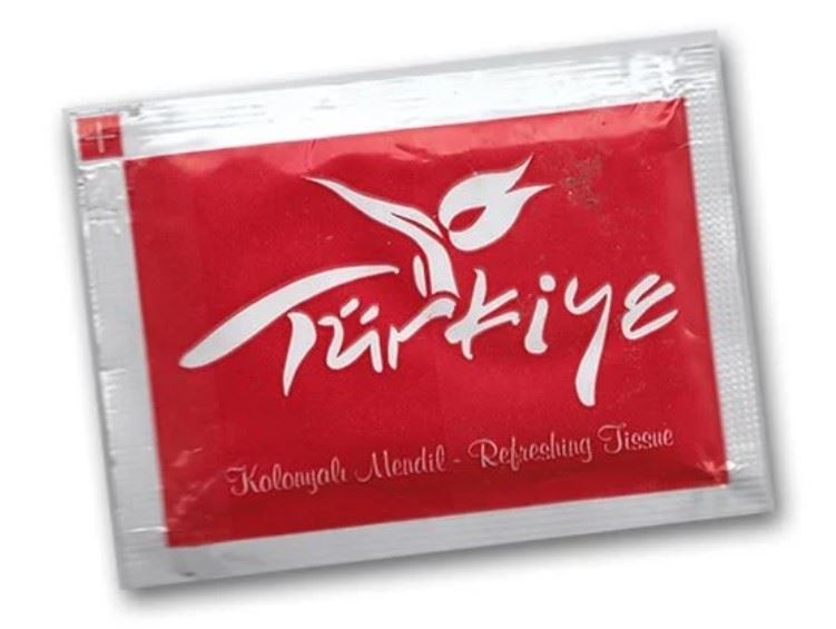 Kolonyalı Mendil 6*8 Cm 100 Adet
