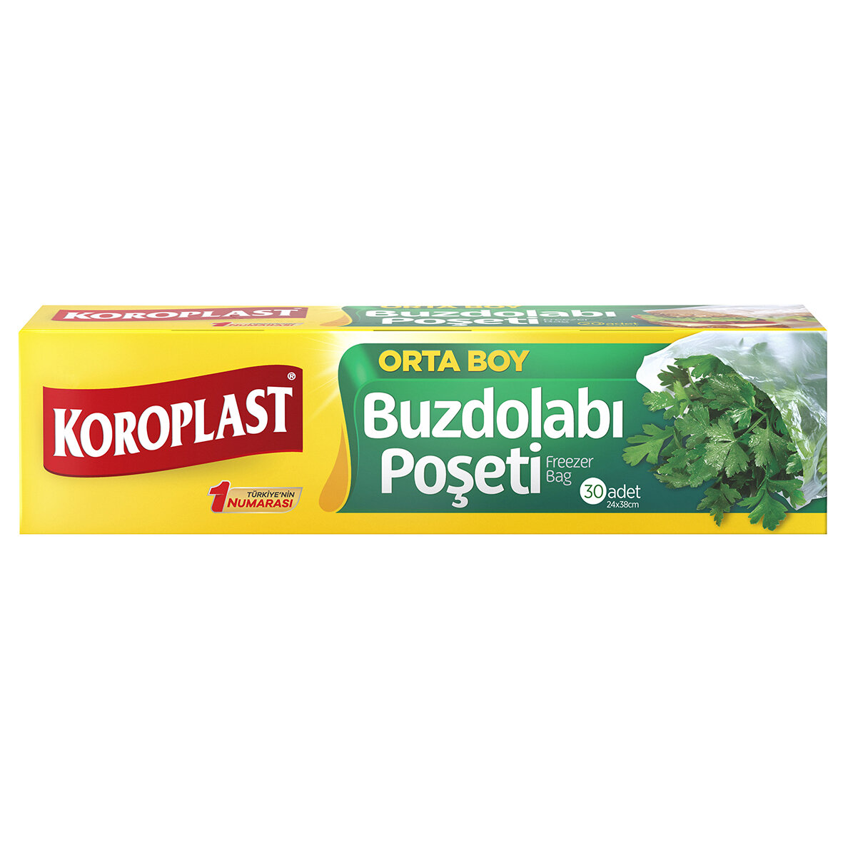 Koroplast Buzdolabı Poşeti Orta Boy 30'Lu
