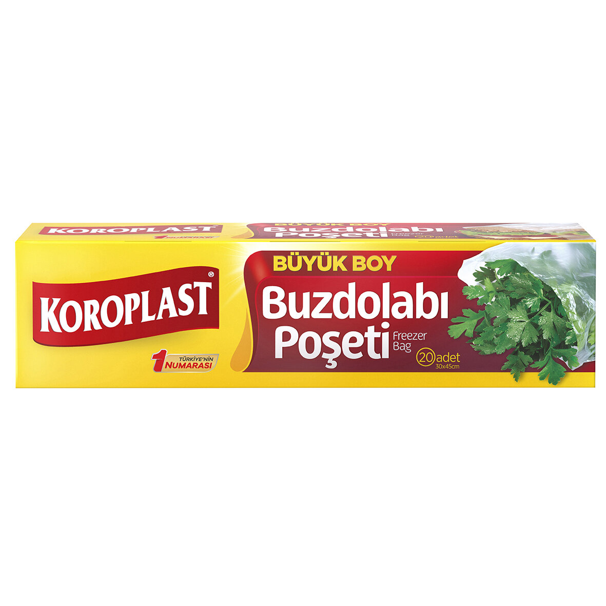 Koroplast Buzdolabı Poşeti Büyük Boy 20'Li