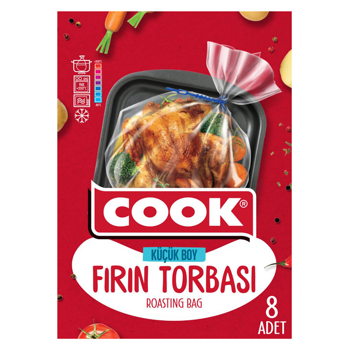Cook Fırın Torbası 8Li
