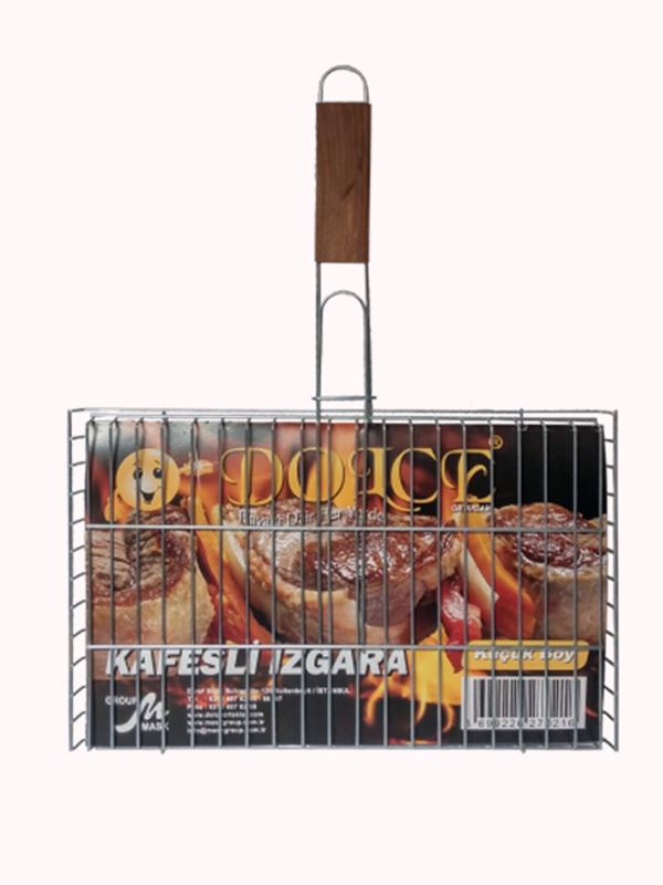 Dolce Ağaç Saplı Kafesli Izgara Küçük