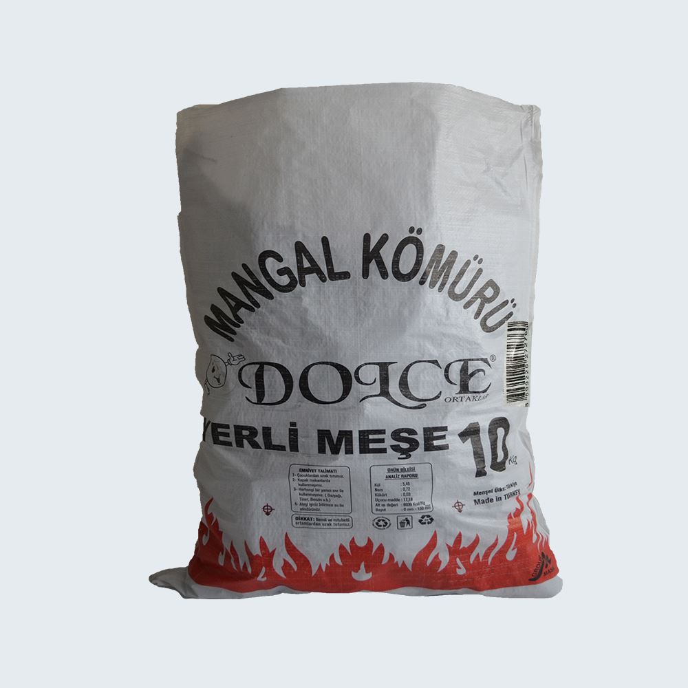 Dolce Yerli Meşe Kömürü 10 Kg