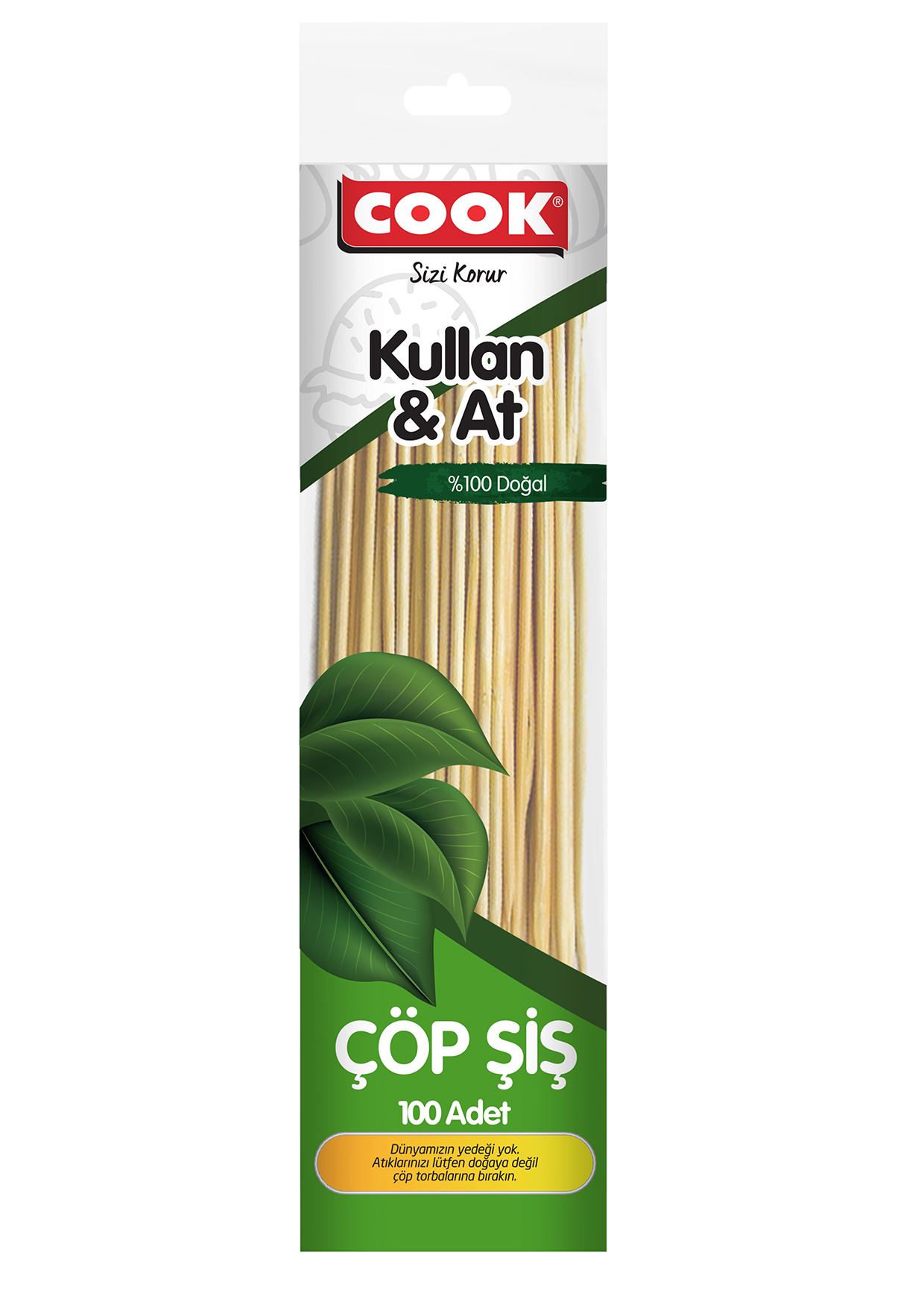 Cook Çöp Şiş 100Lü