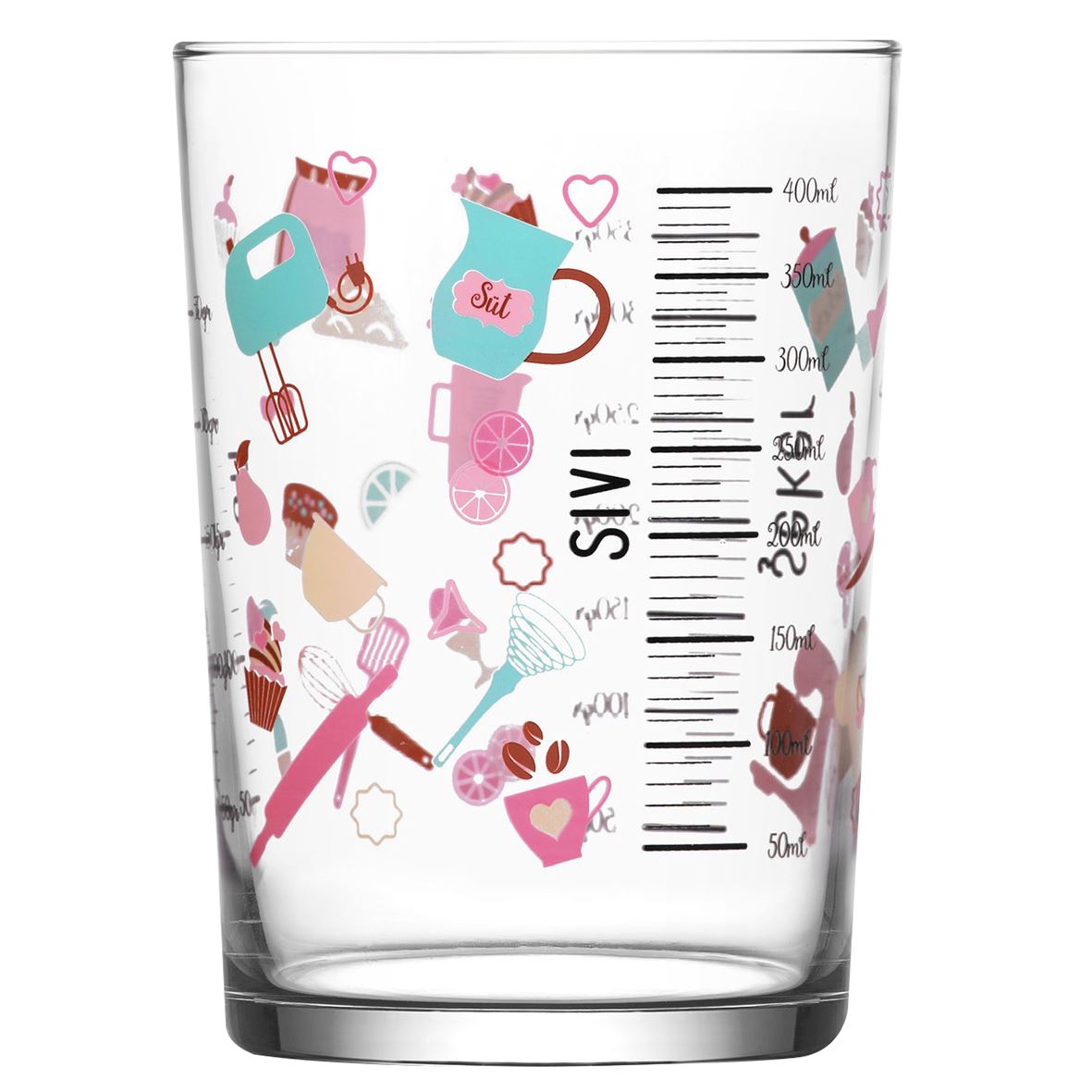 Lav Bodega 3 Ölçekli Ölçü Bardağı 520Cc(Bdg392)