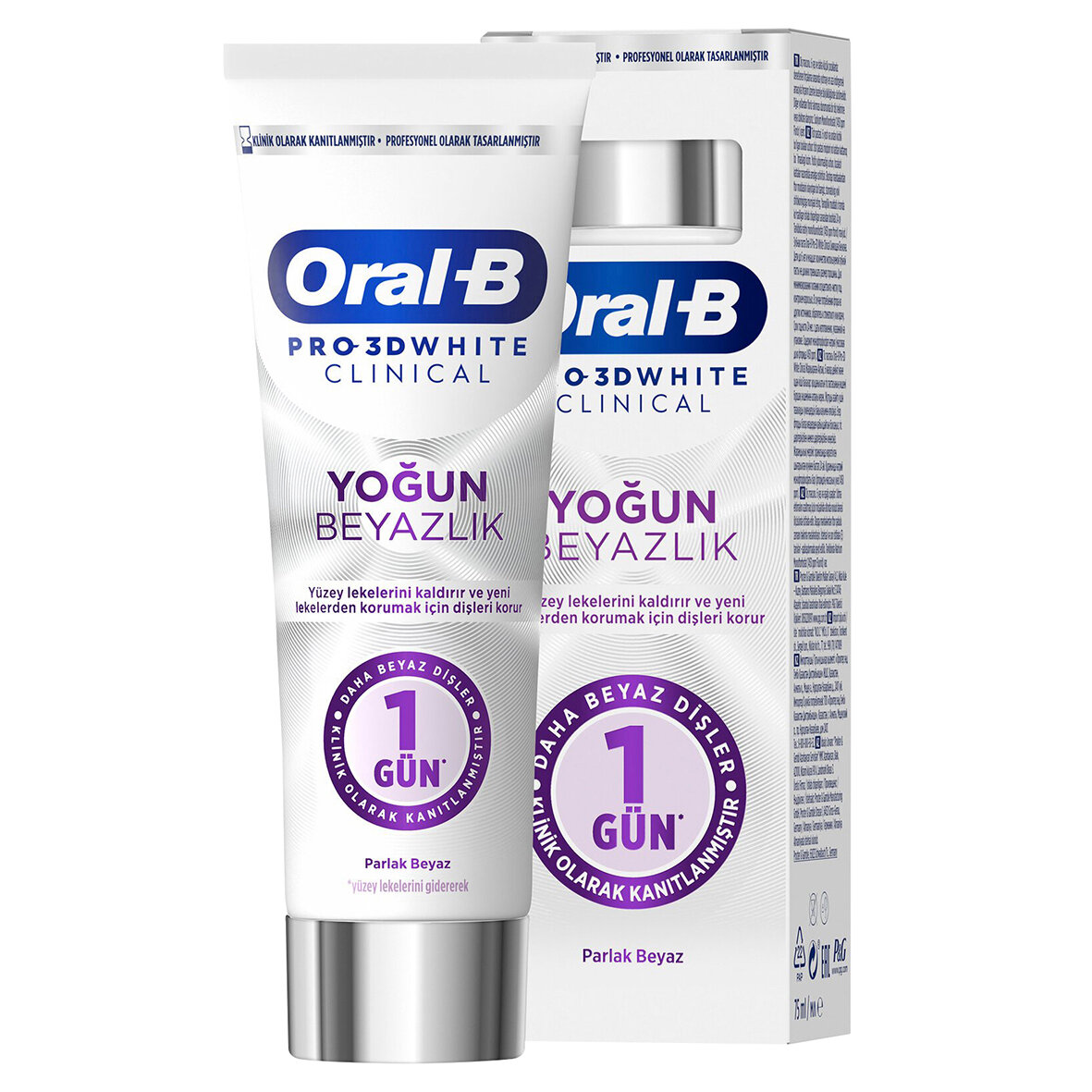 Oral-B Pro-3Dw Clınıcal Parlak Beyaz 75 Ml