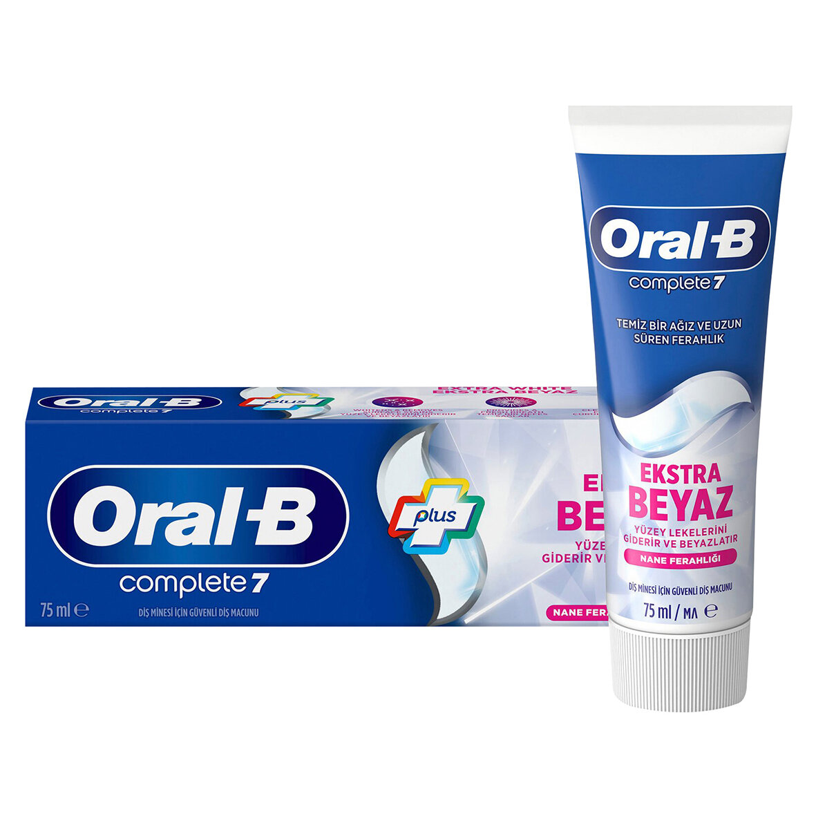 Oral-B Komple 7 Ekstra Beyaz Diş Macunu 75 Ml