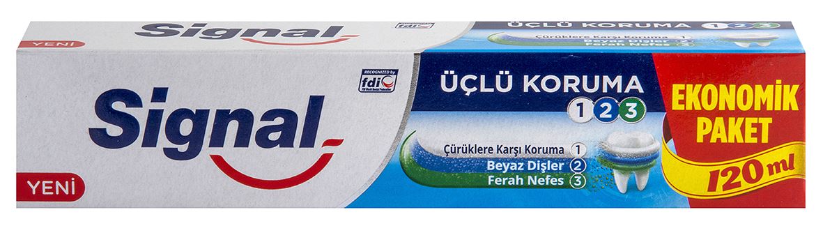 Sıgnal Diş Macunu Üçlü Koruma 120 Ml