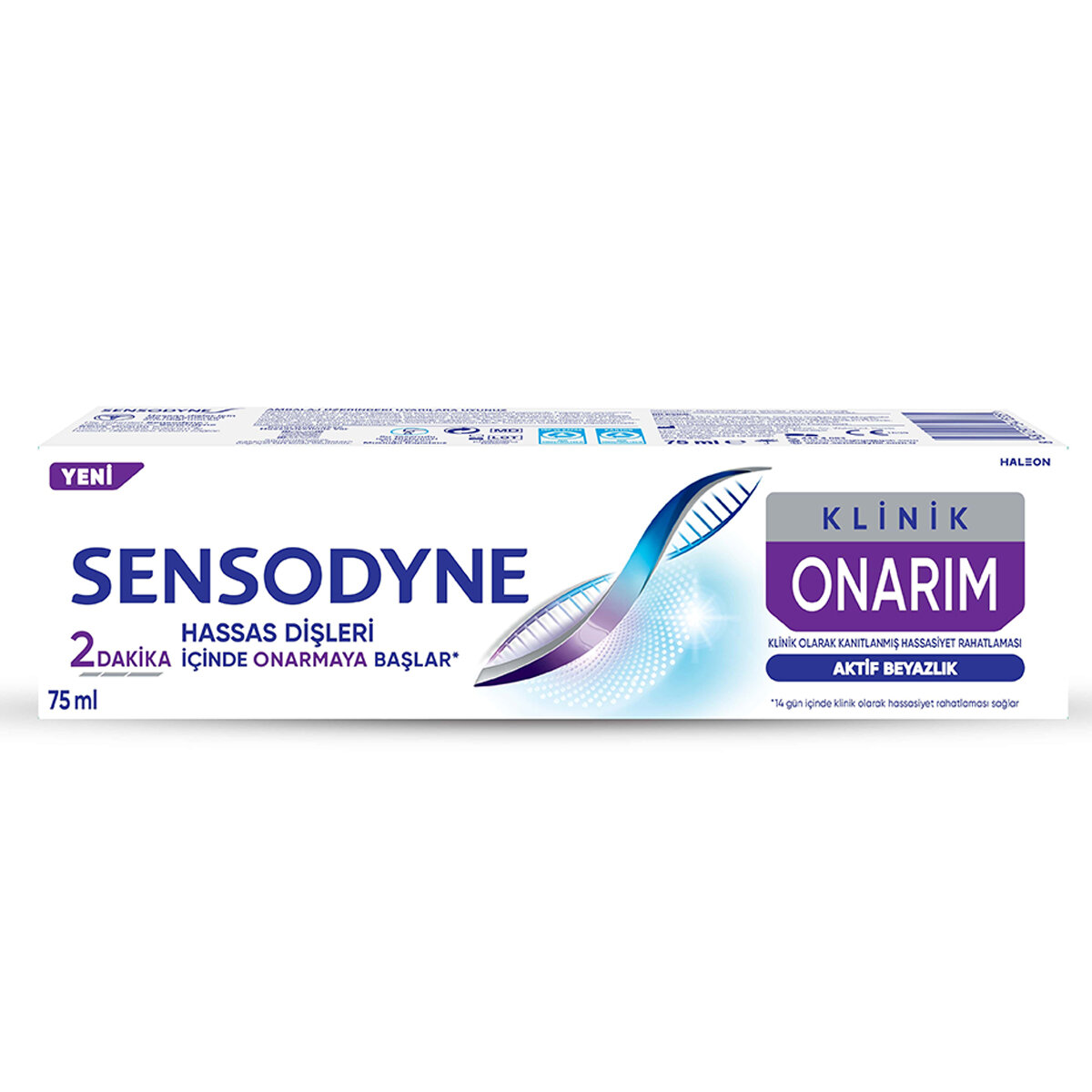 Sensodyne Klinik Onarım Aktif Beyz.Diş Macunu 75Ml