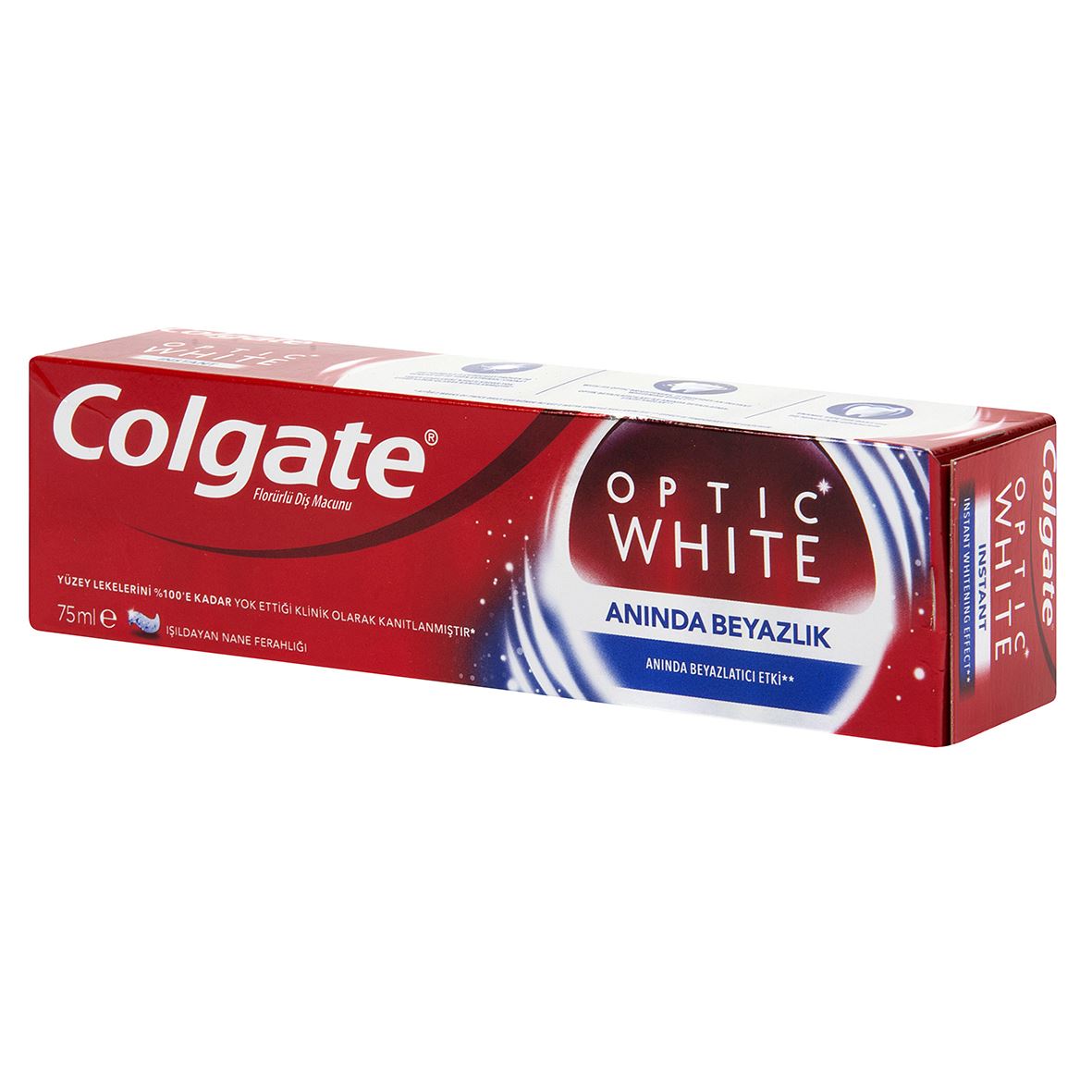 Colgate Optik Beyaz Anında Beyaz Diş Macunu 75 Ml