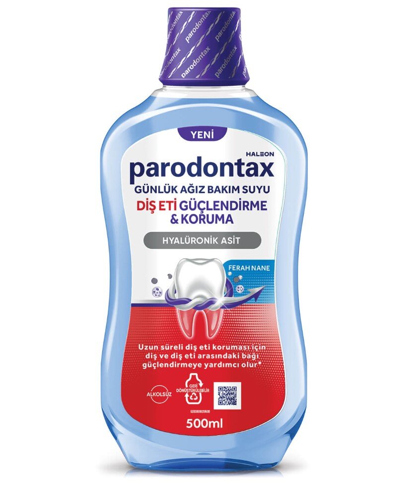 Parodontax Diş Eti Güç.Koruma.Ağız Bkm.Suyu 500 Ml
