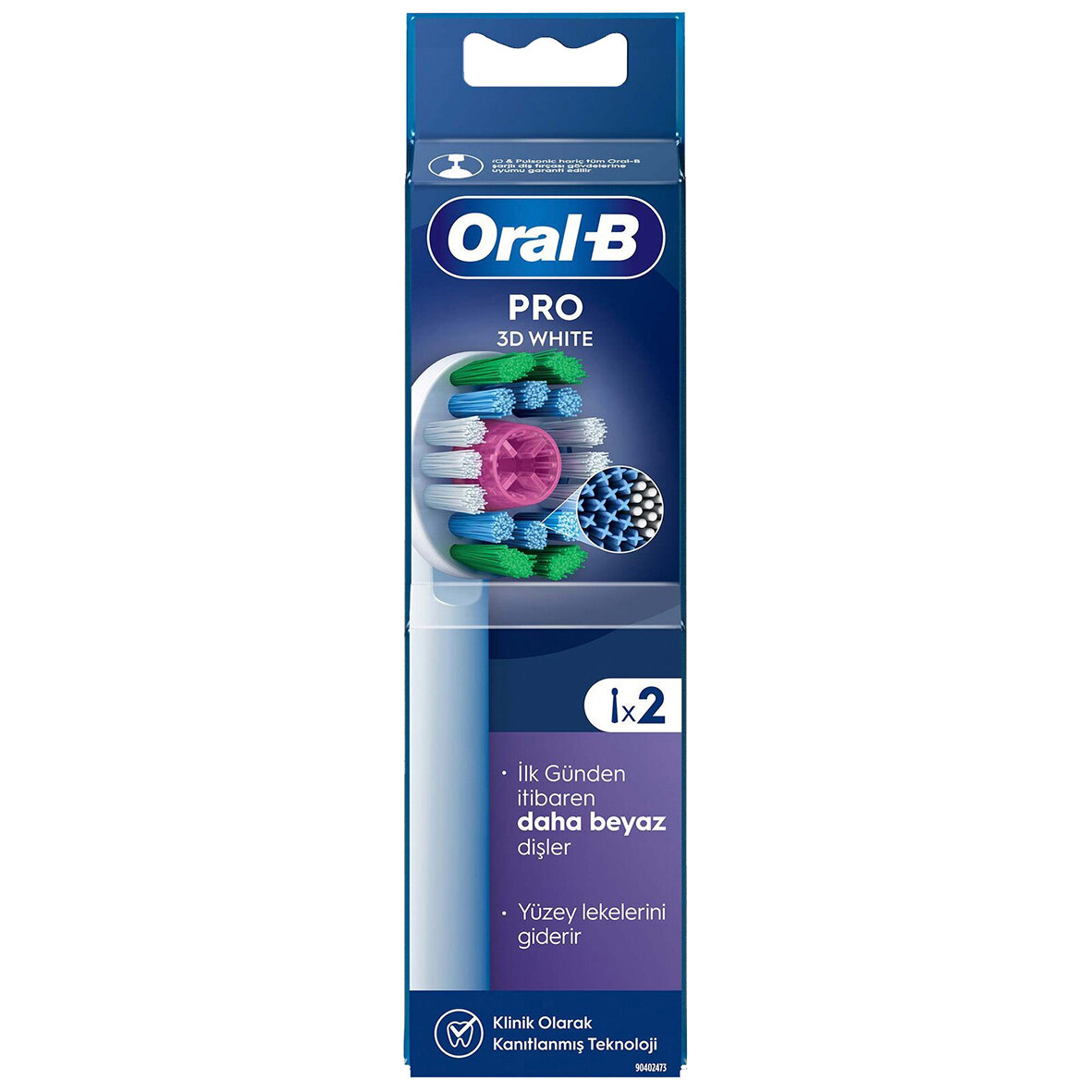 Oral B Şarjlı Ydk Baş 3 Boyut Byz Luxe D Fırça 2Li