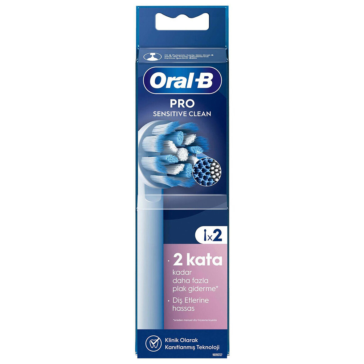 Oral-B Şarjlı Yedek Başlık Sensıtıve D.Fırçası 2Li