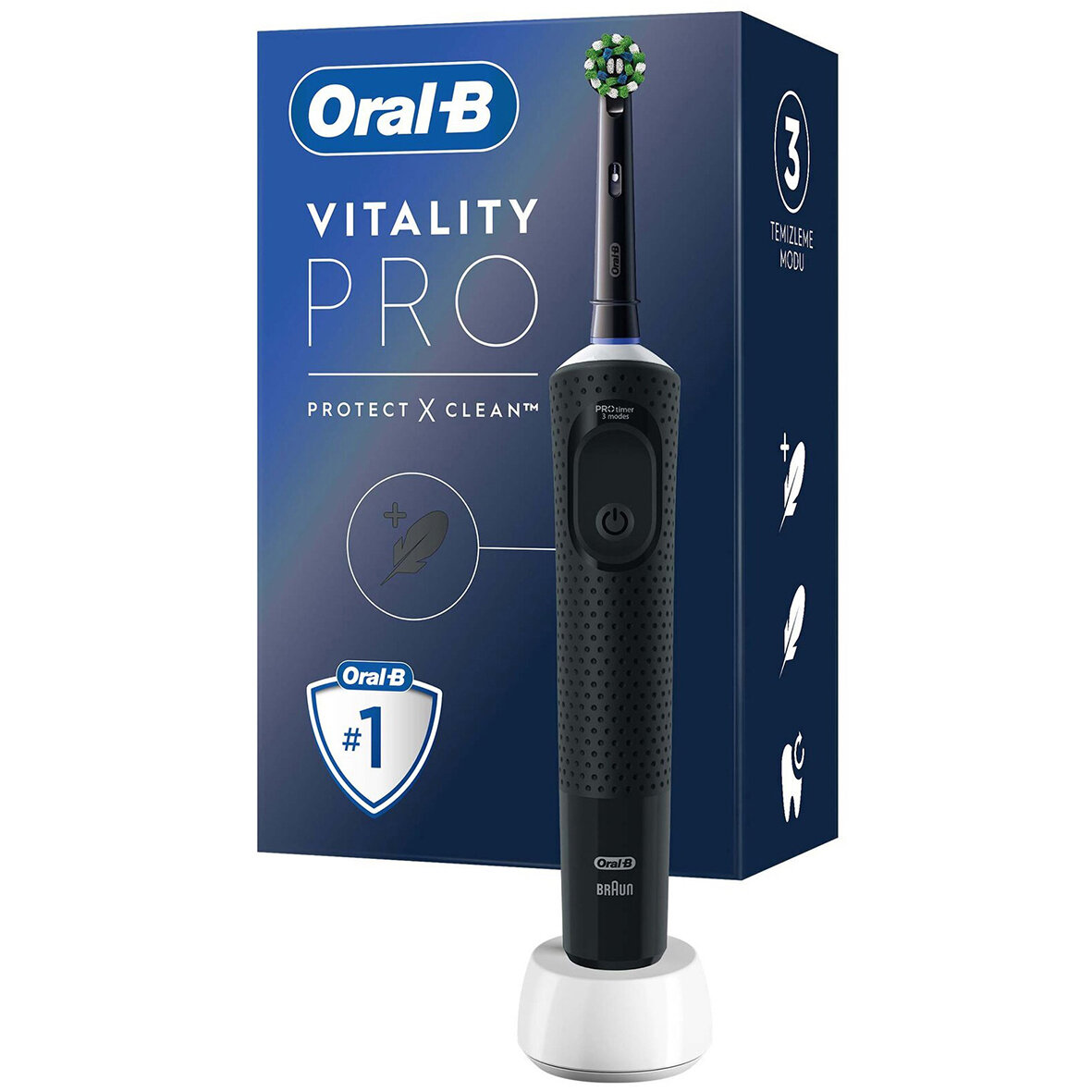 Oral-B Şarjlı Diş Fırçası Vıtalıty Pro Siyah