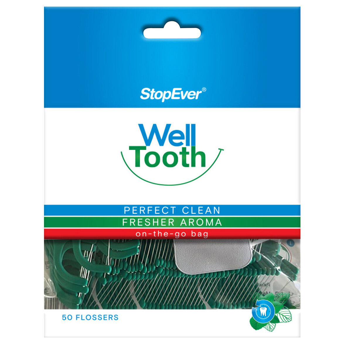 Stopever Well Tooht Kürdanlı Diş İpi 50Li