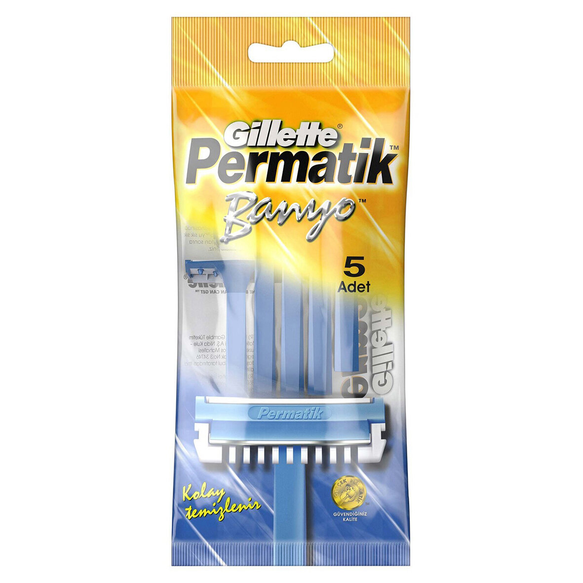 Permatik Banyo Tıraş Bıçağı 5 Li