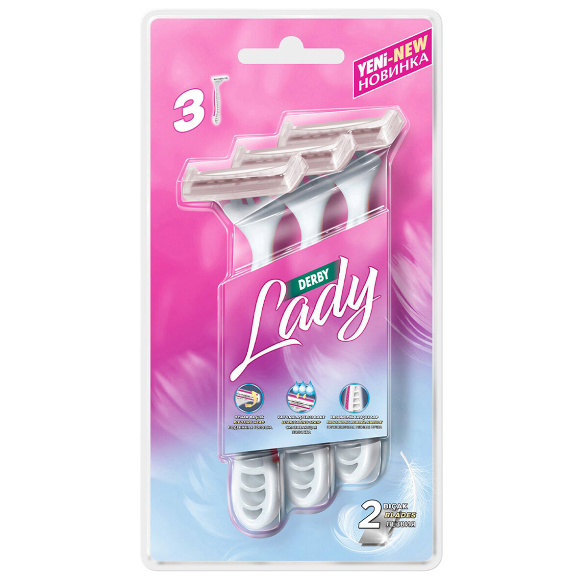 Derby Lady Platınum Blıster 3'Lü