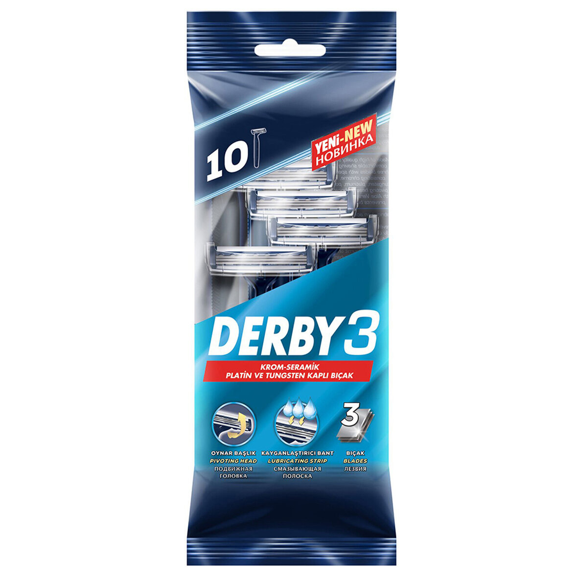 Derby Samuraı Klasik 3 10Lu Poşet