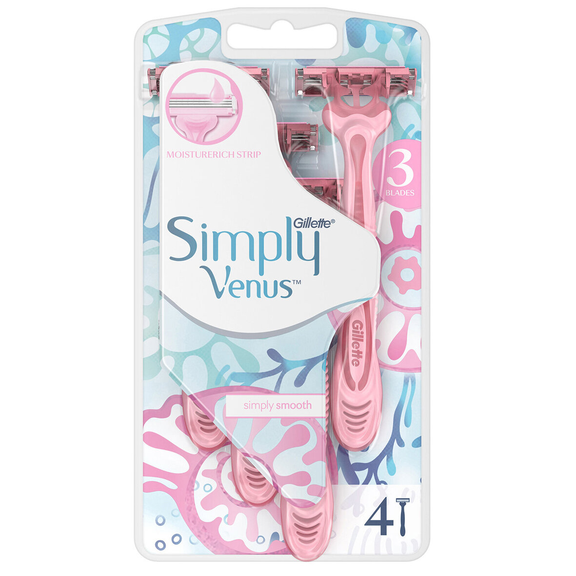 Gıllette Venus Sımply3 4Lü
