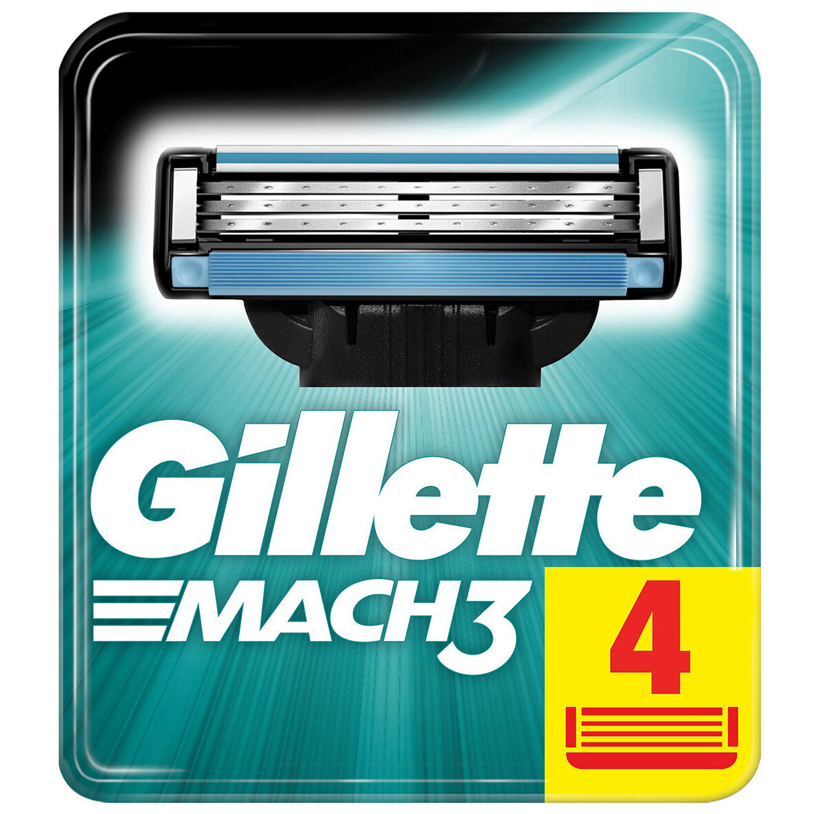 Gıllette Mach3 Yedek Bıçak 4Lü