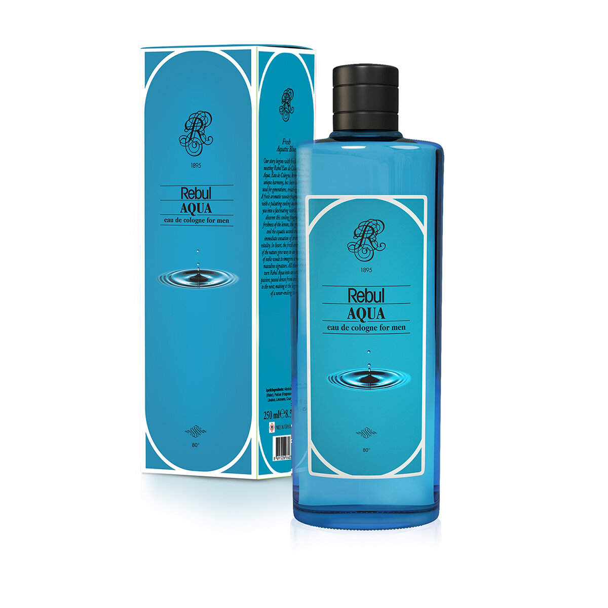 Rebul Aqua Edc Unısex Lf Kolonya 250Ml