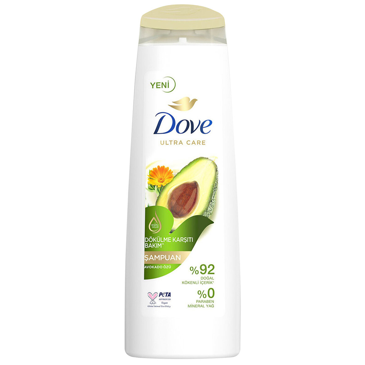 Dove Avokado Ve Kalendula Dök.Karşı Şampuan 400 Ml