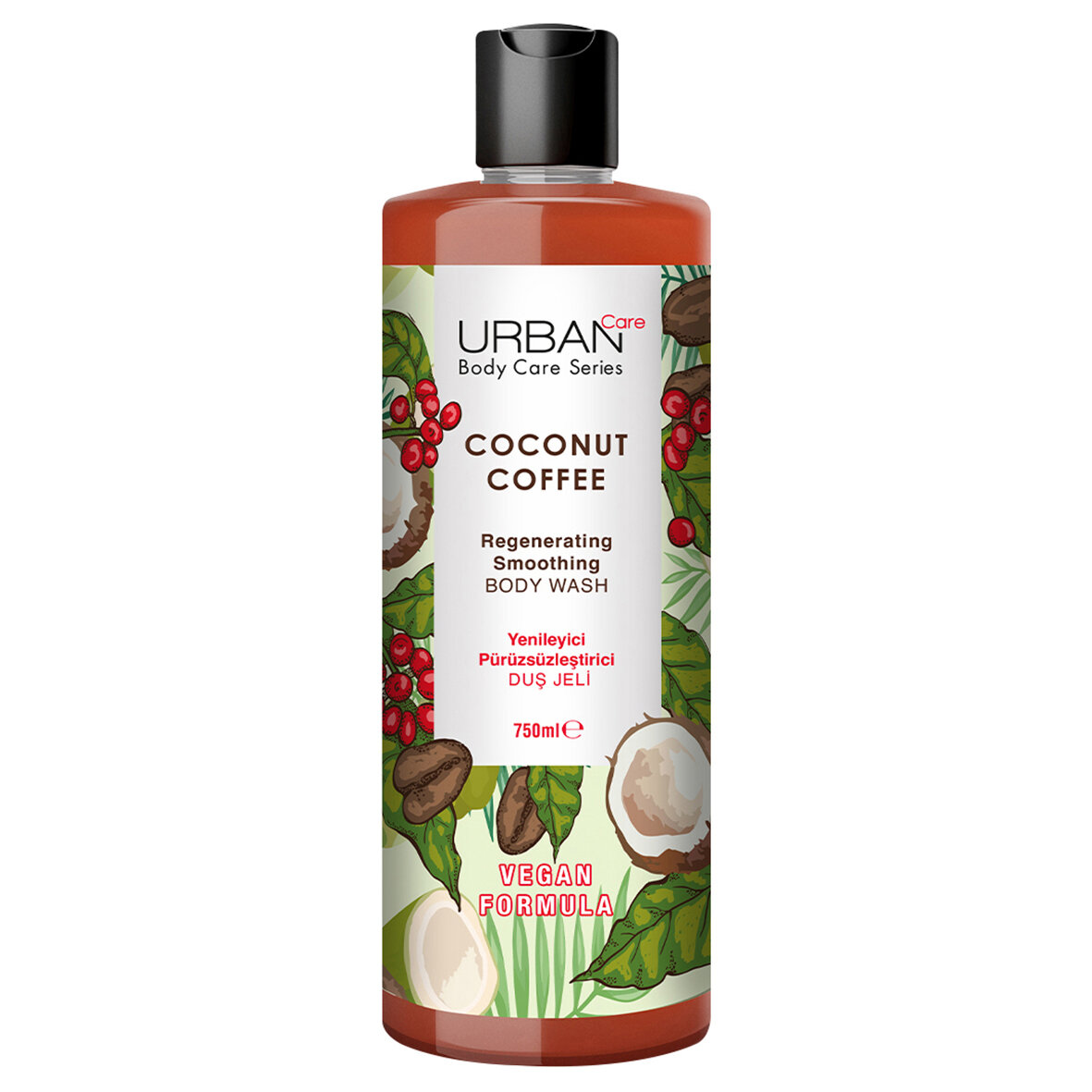 Urban Care Coconut Coffee Duş Jeli 750 Ml