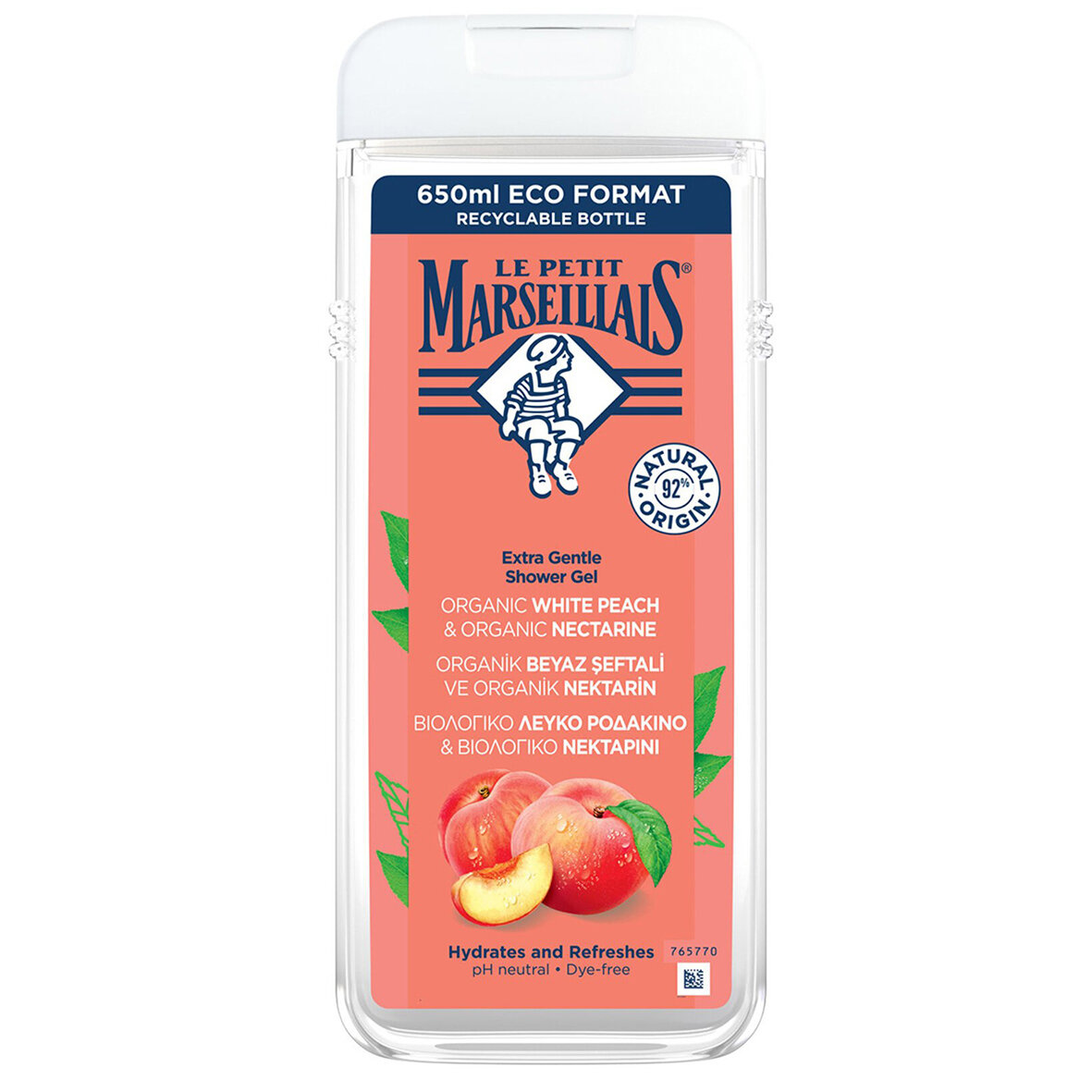 Lpm Duş Jelı Beyaz Şeftalı & Nektarın 650 Ml