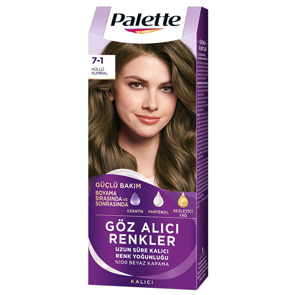 Palette Icc 7-1 Küllü Kumral Saç Boyası 110 Ml