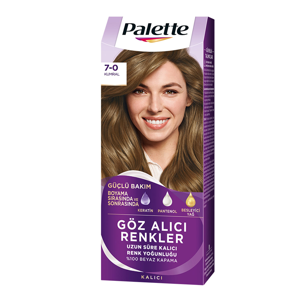 Palette Icc 7-0 Kumral Saç Boyası 110 Ml