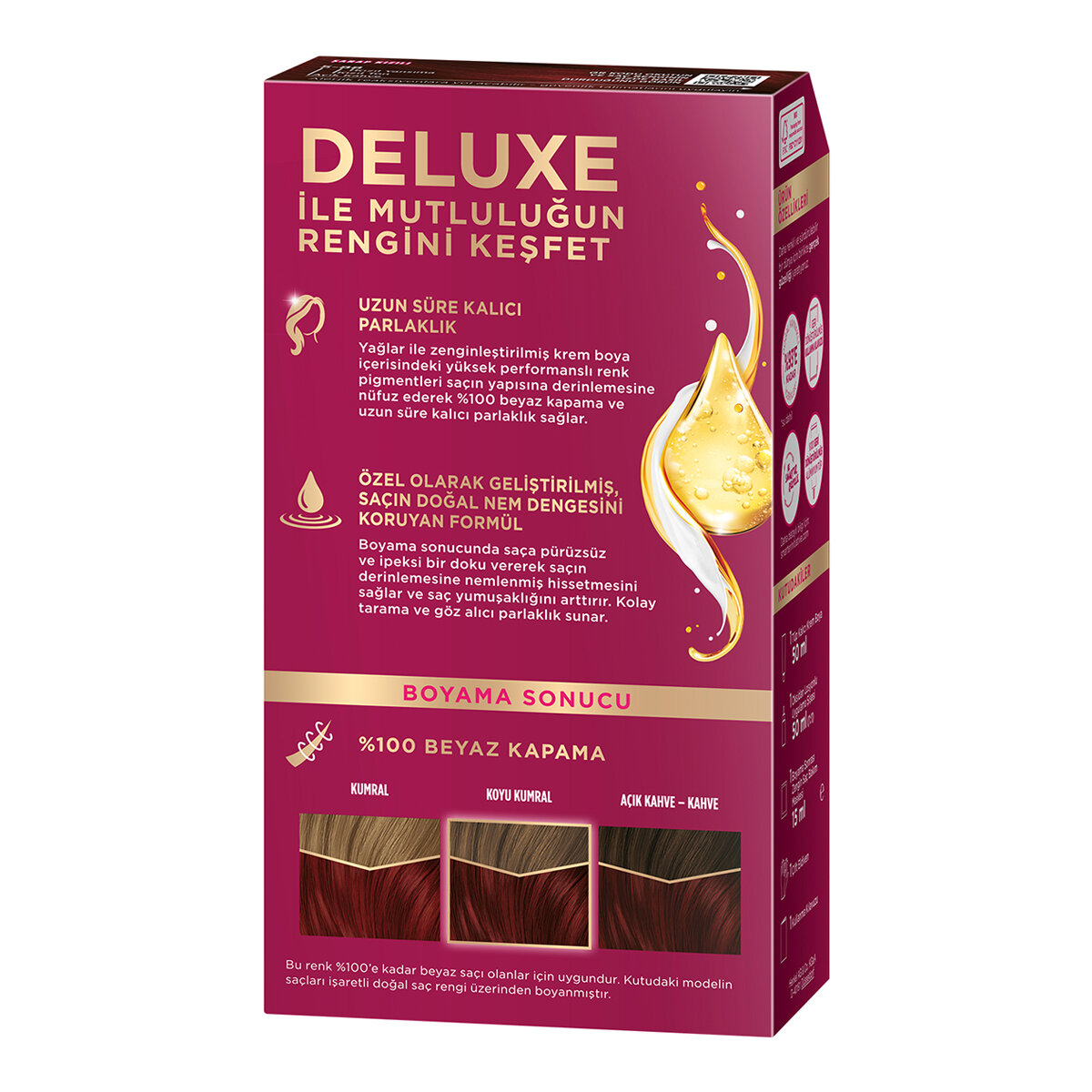 Palette Deluxe Saç Boyası 5-889 Şarap Kızılı 115Ml