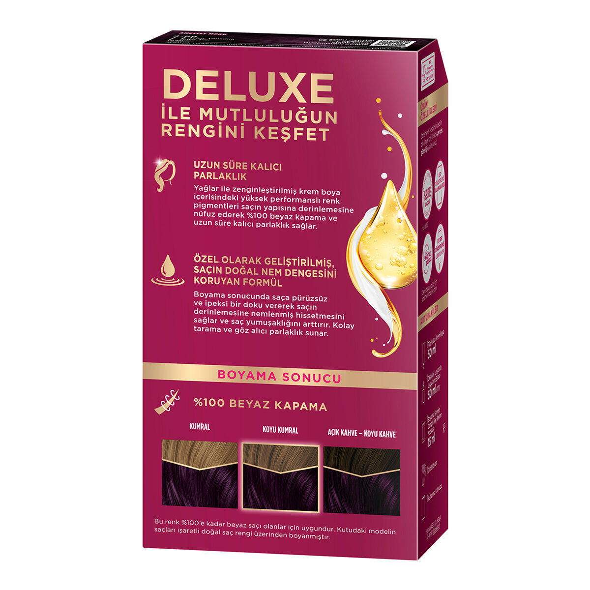 Palette Deluxe Saç Boyası 4-99 Patlıcan Moru 115Ml