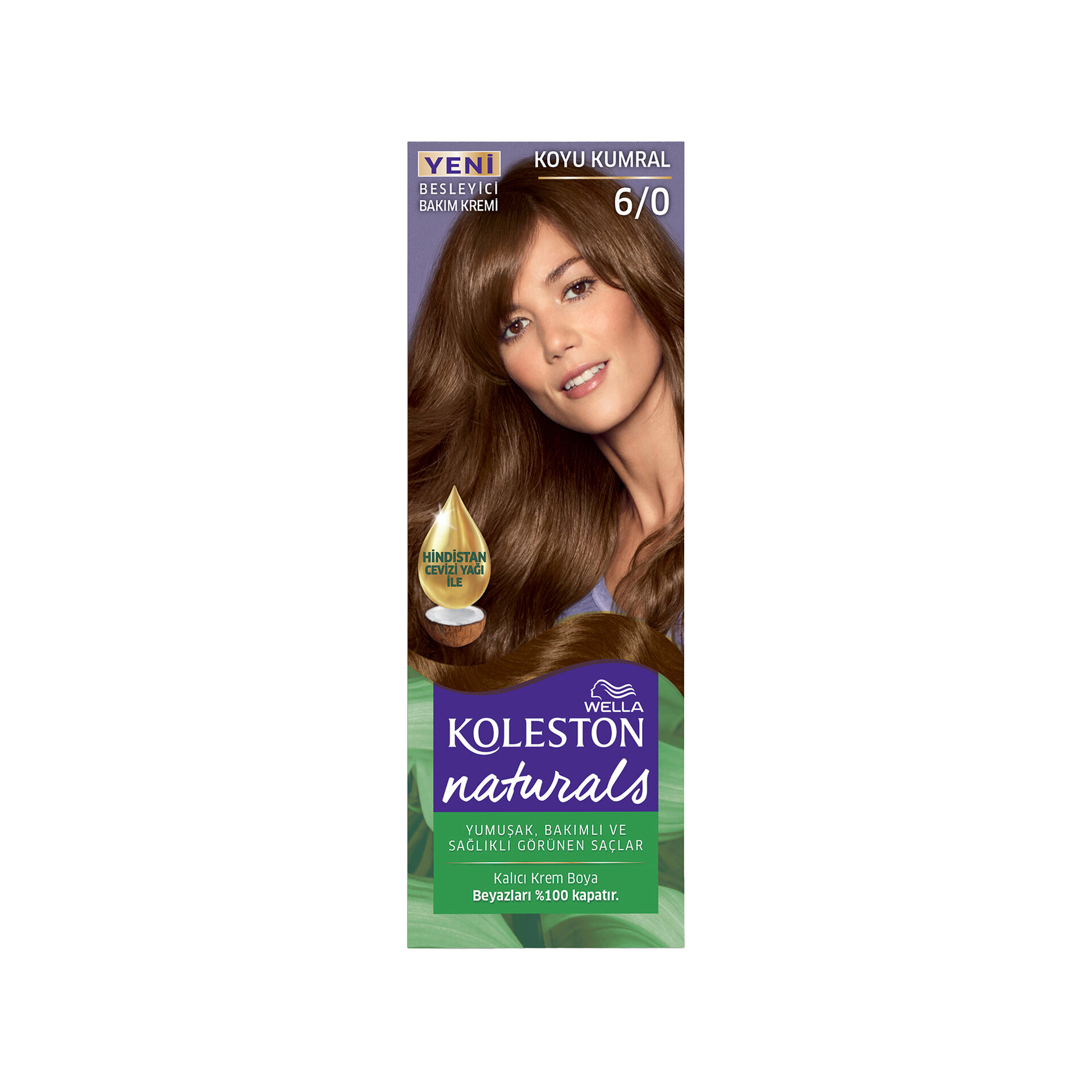 Koleston Naturals 6/0 Koyu Kumral Saç Boyası 110Ml