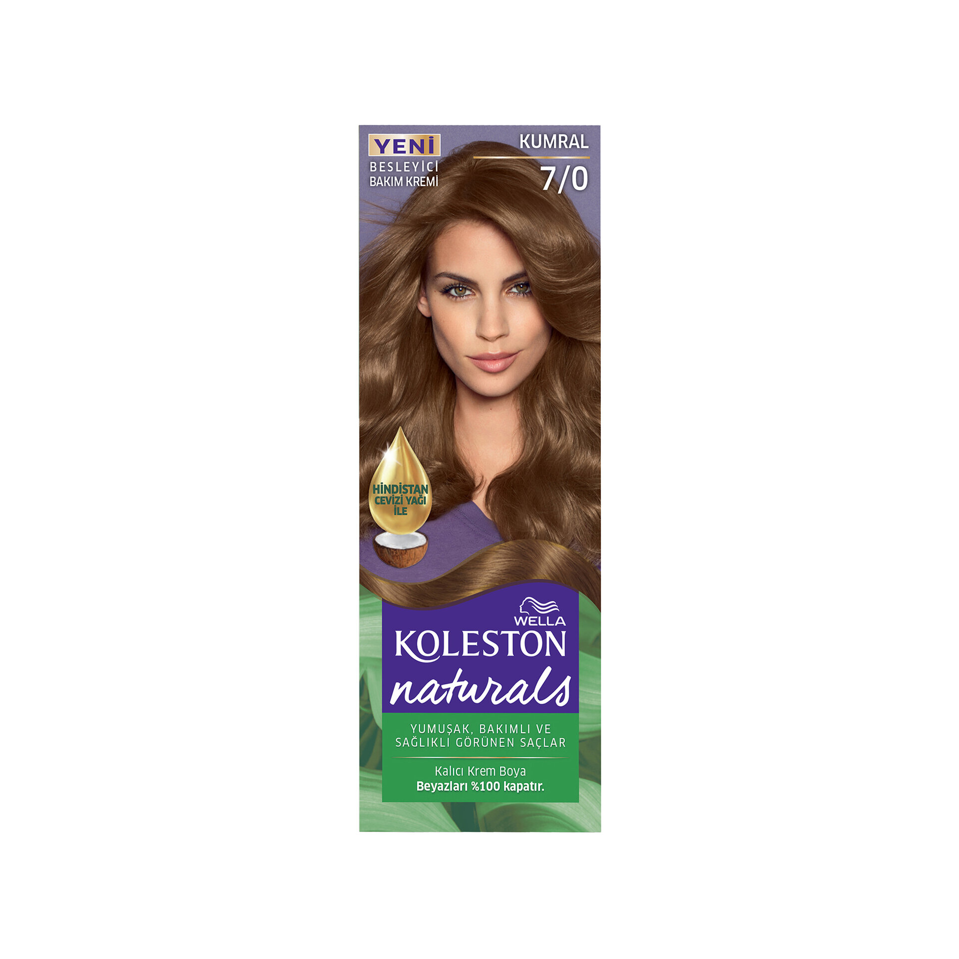 Koleston Naturals Saç Boyası 7/0 Kumral 110 Ml