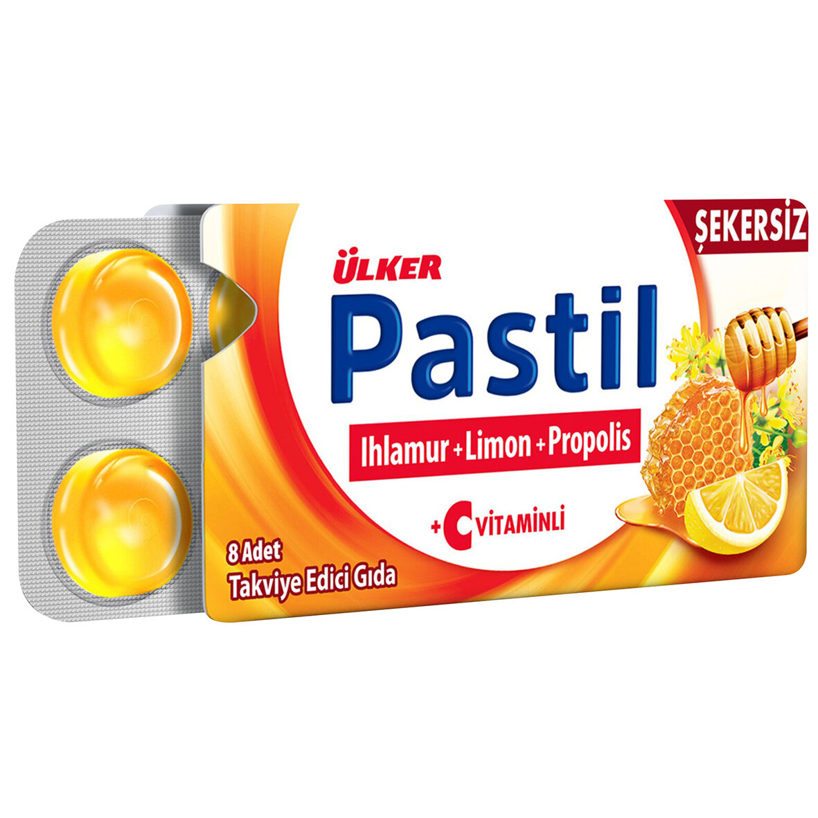 Ülker Pastil Ihlamur Limon Propolis 8 Adet 22.4 G