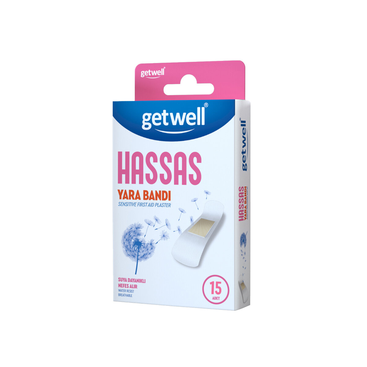 Getwell Hassas Yara Bandı 15Li