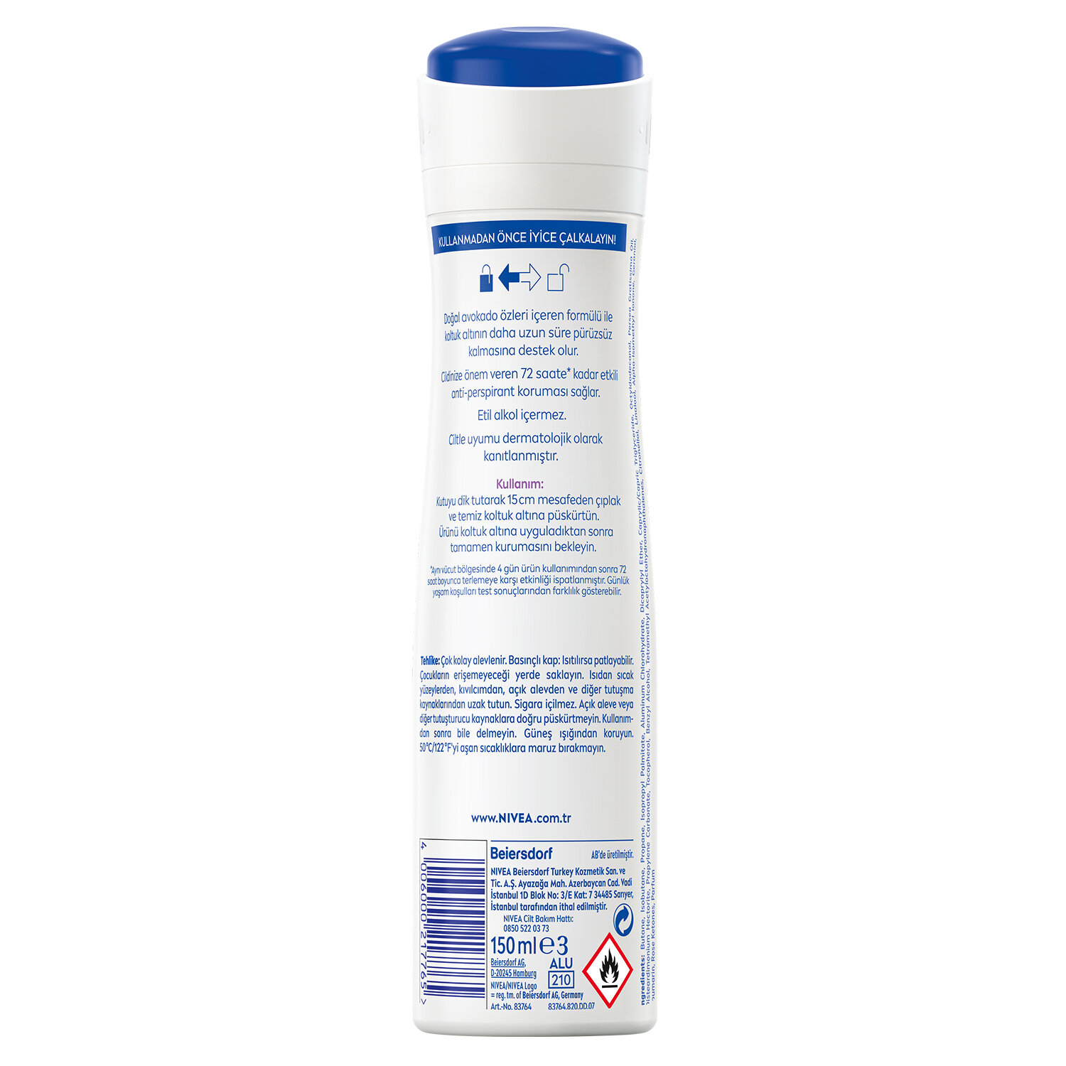 Nıvea Double Effect Deo Sprey 150 Ml