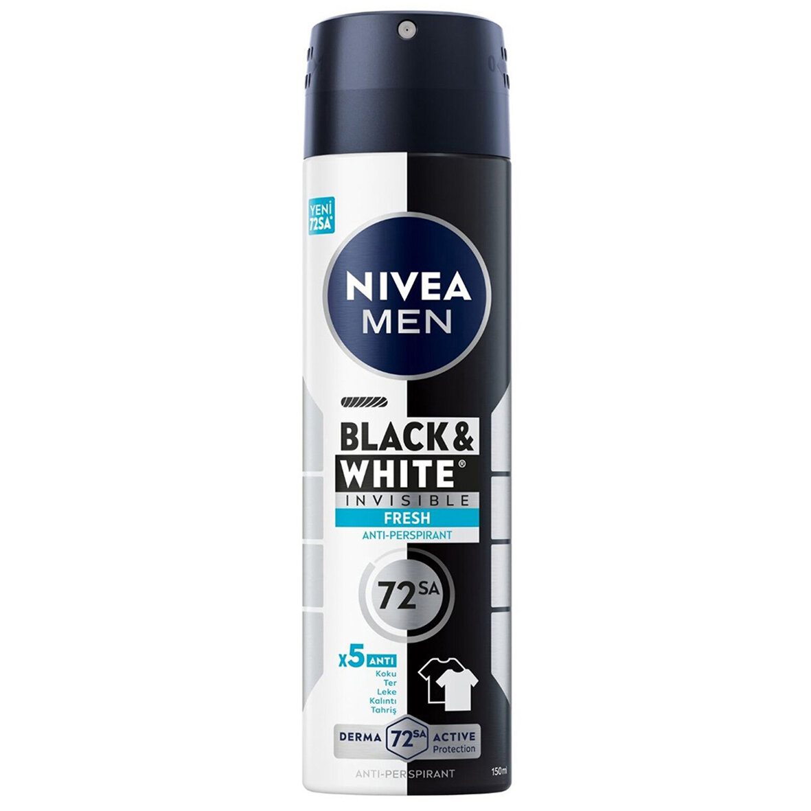 Nıvea Invısıble B&W Fresh Men Deosprey 150Ml