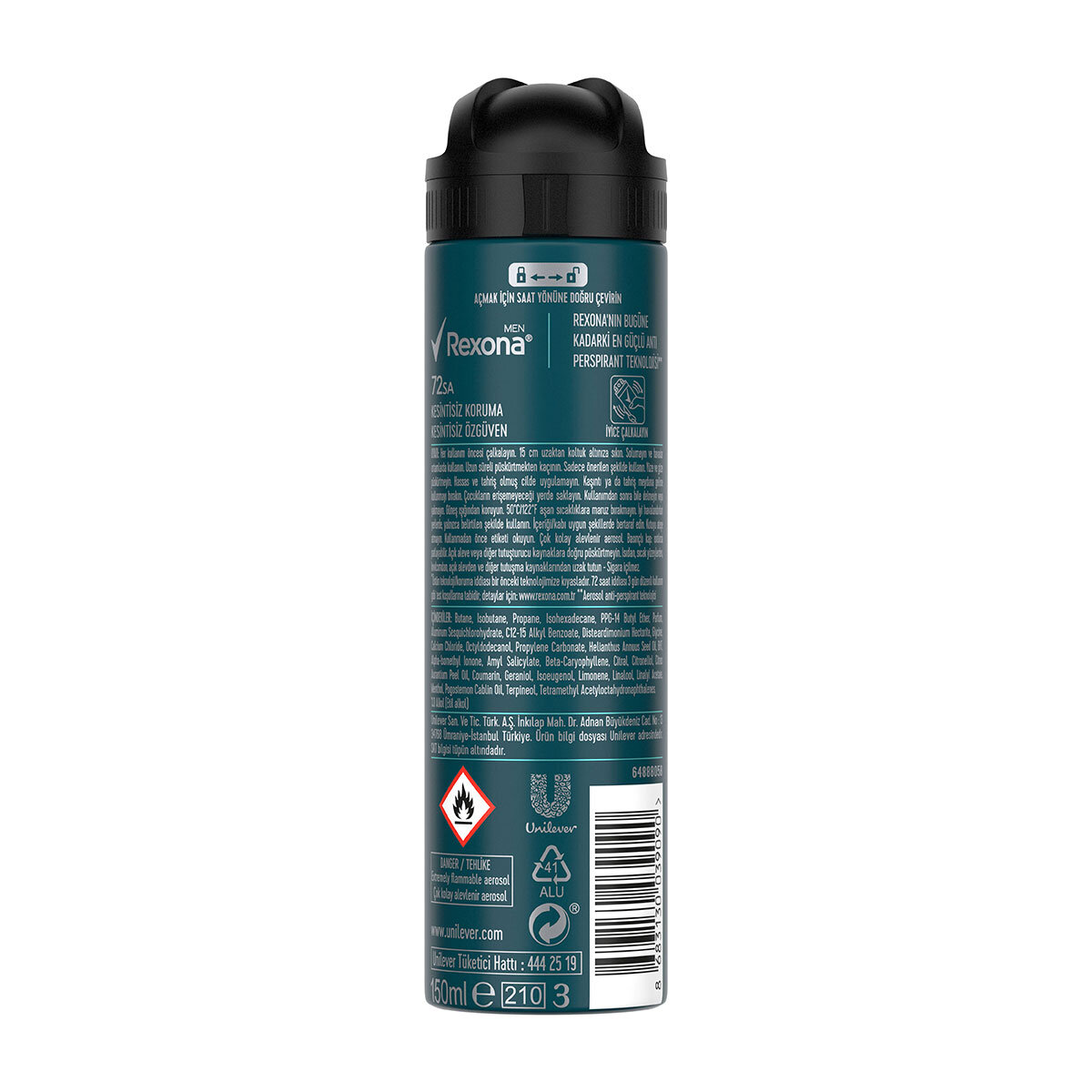 Rexona Men Invısıble Ocean Deep Erkek Deo. 150 Ml
